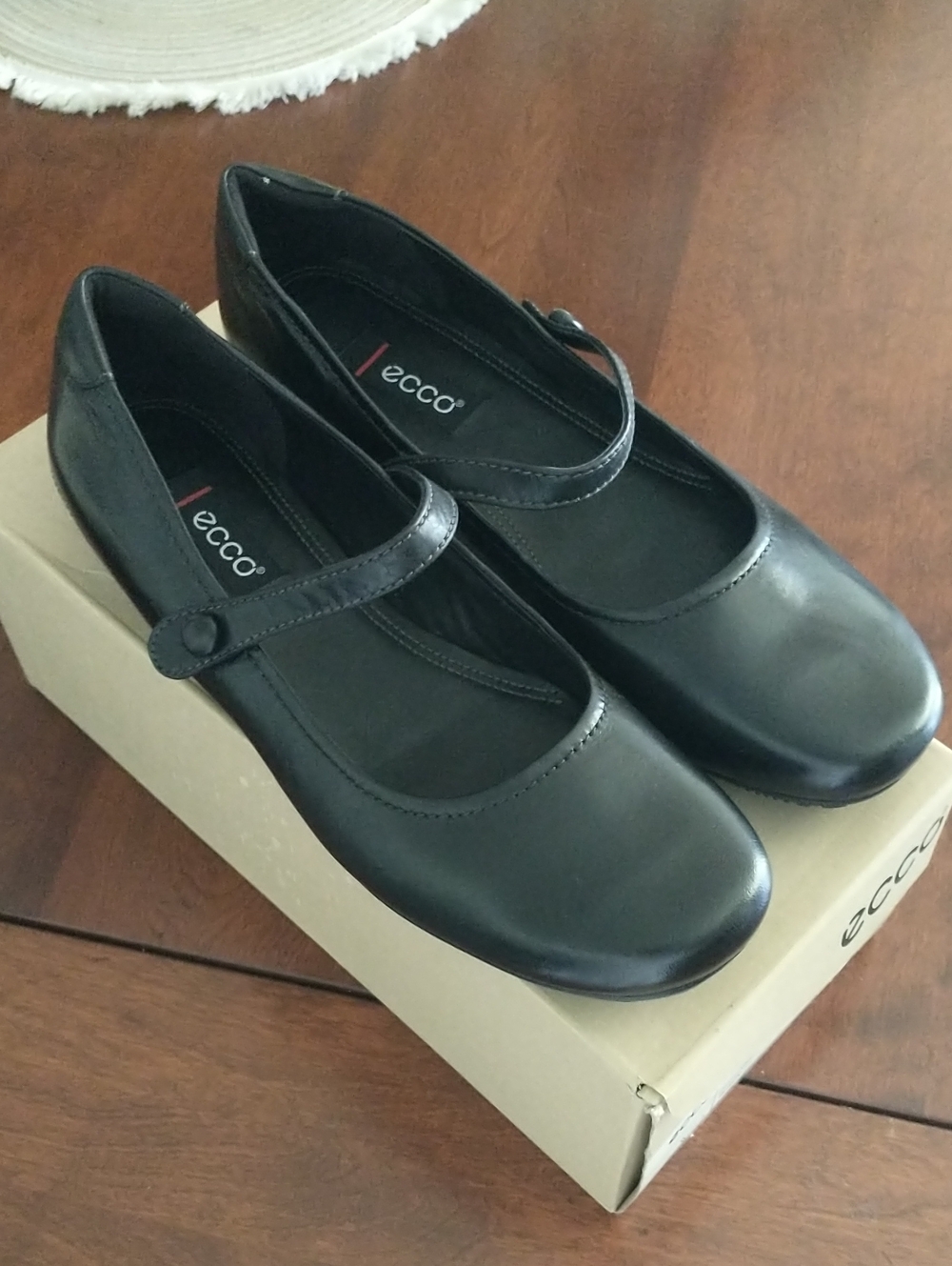 ECCO Bouillon Black Mary Jane